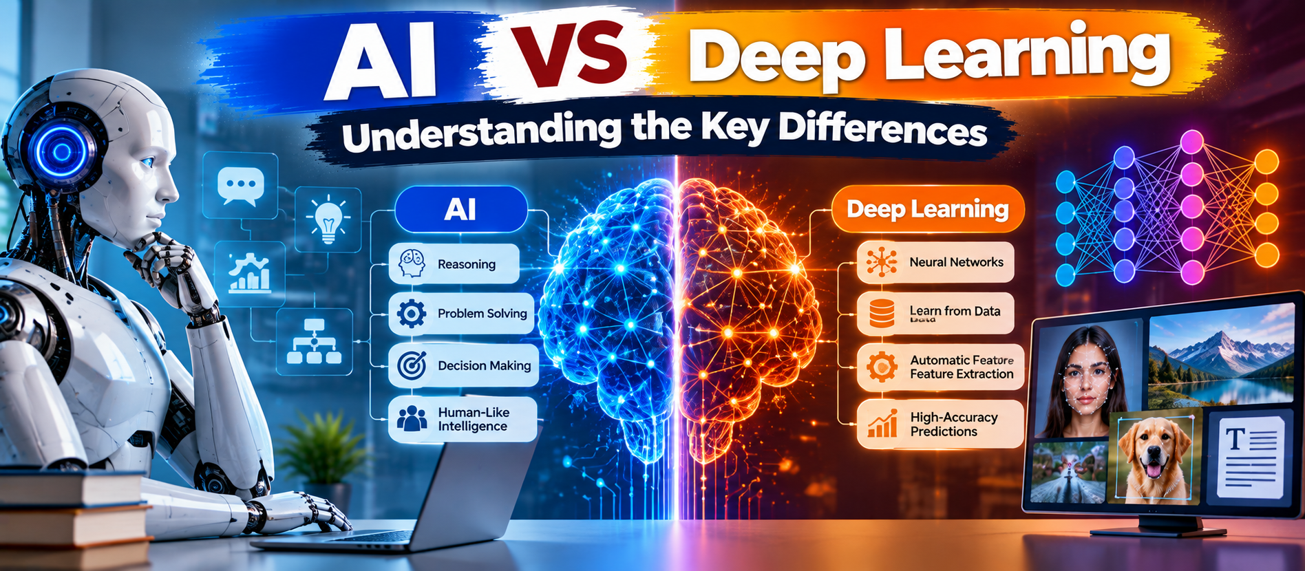 AI vs Deep Learning: Understanding the Key Differences