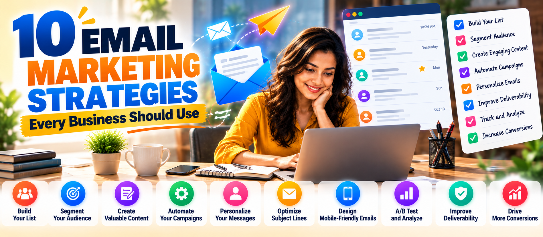 10 Email Marketing Strategies Every Business Should Use