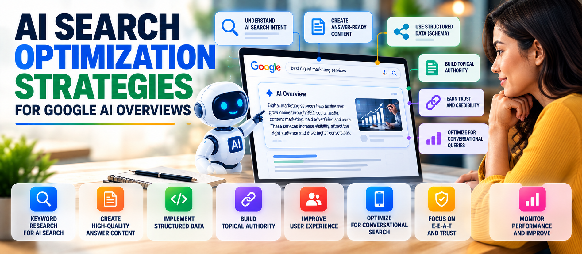 AI Search Optimization Strategies for Google AI Overviews