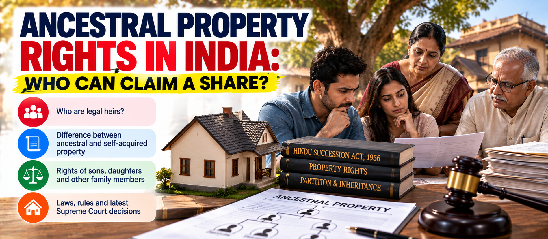 Ancestral Property Rights in India: Who Can Claim a Share?