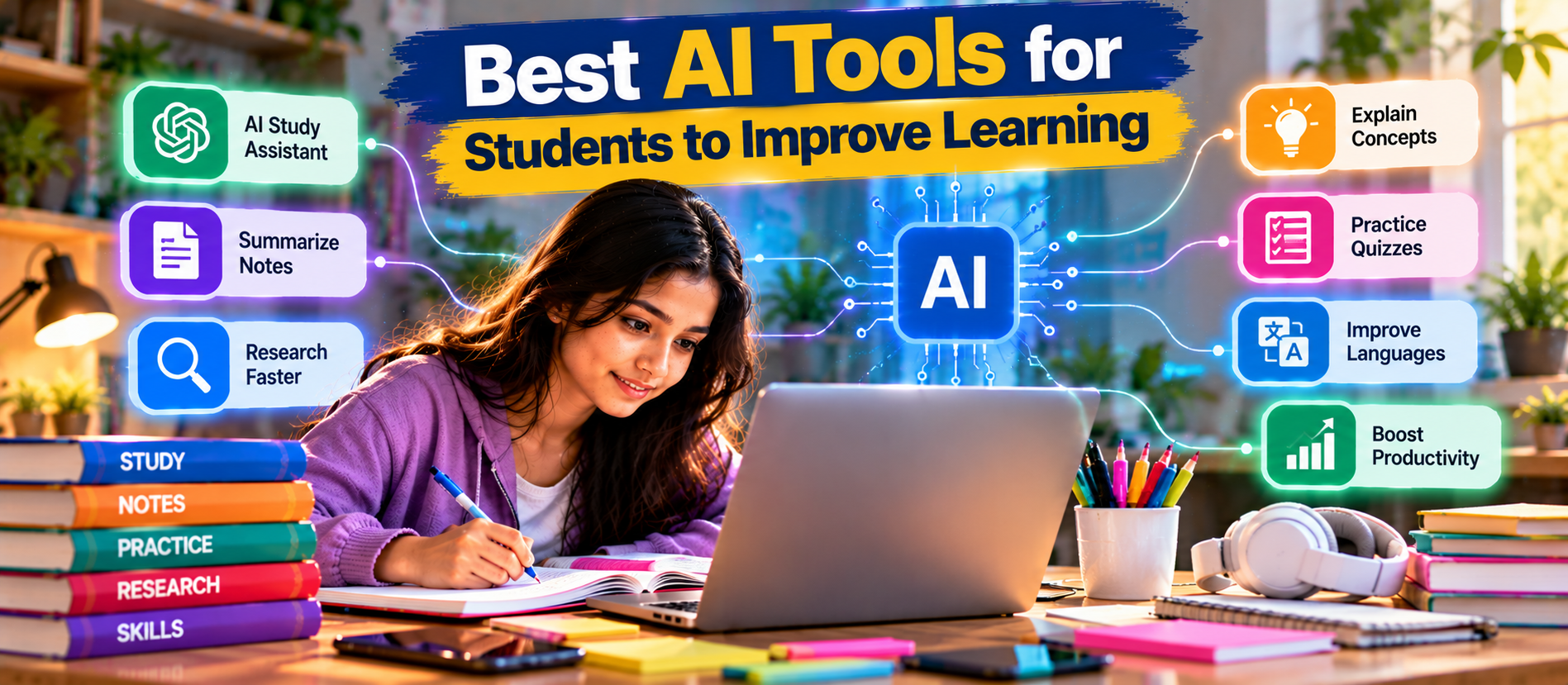 Best AI Tools for Students to Improve Learning