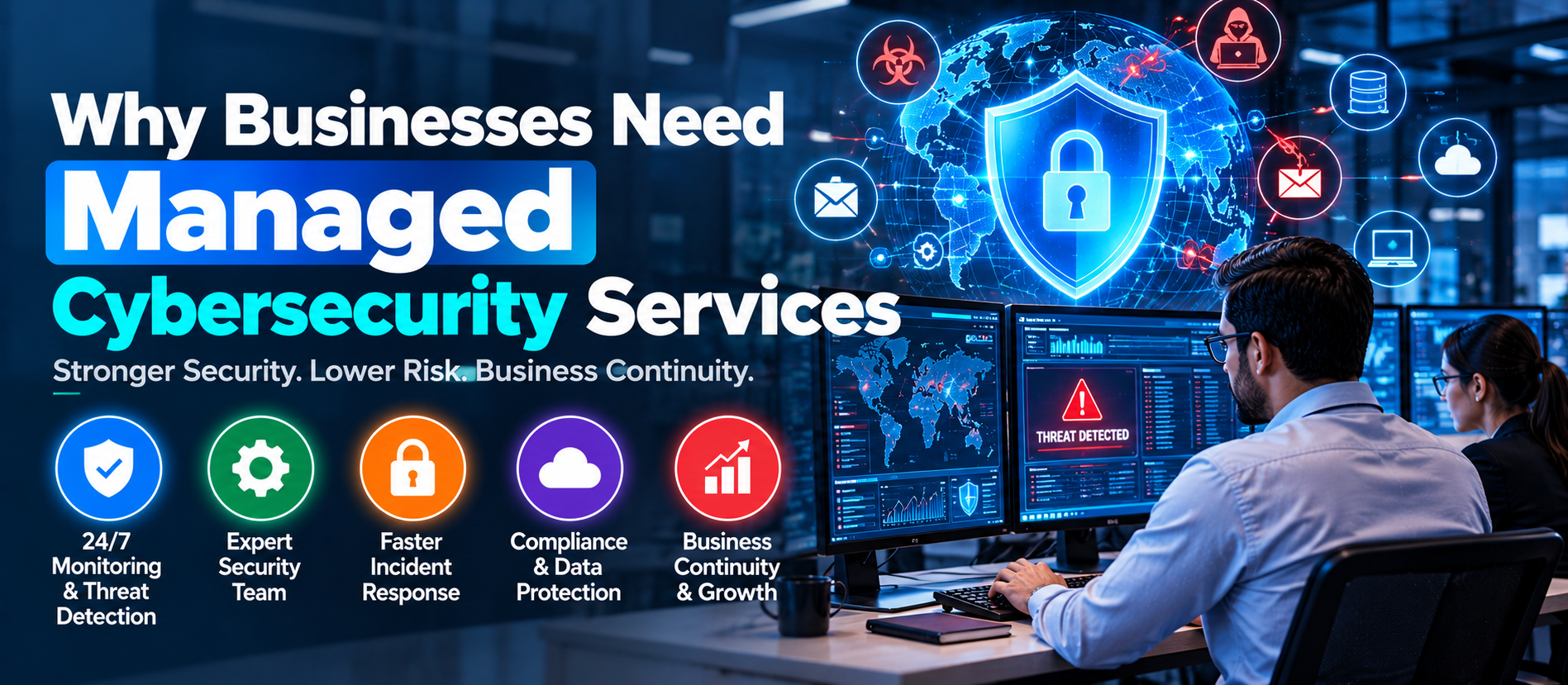 Why Businesses Need Managed Cybersecurity Services