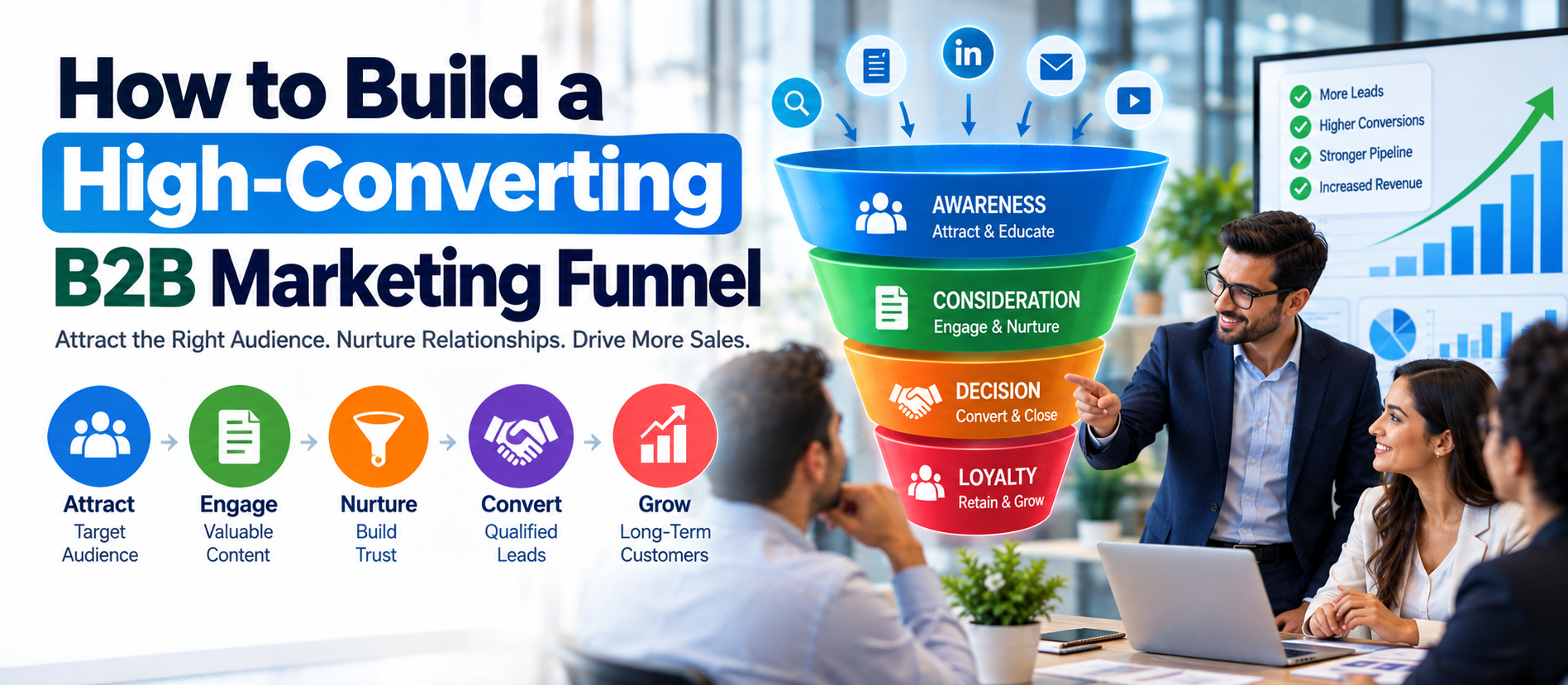 How to Build a High-Converting B2B Marketing Funnel