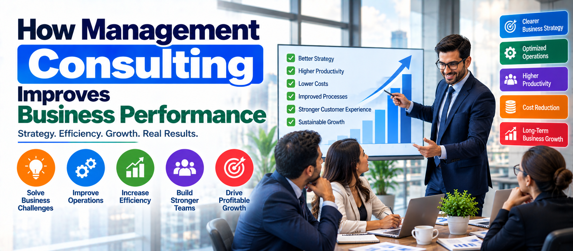 How Management Consulting Improves Business Performance
