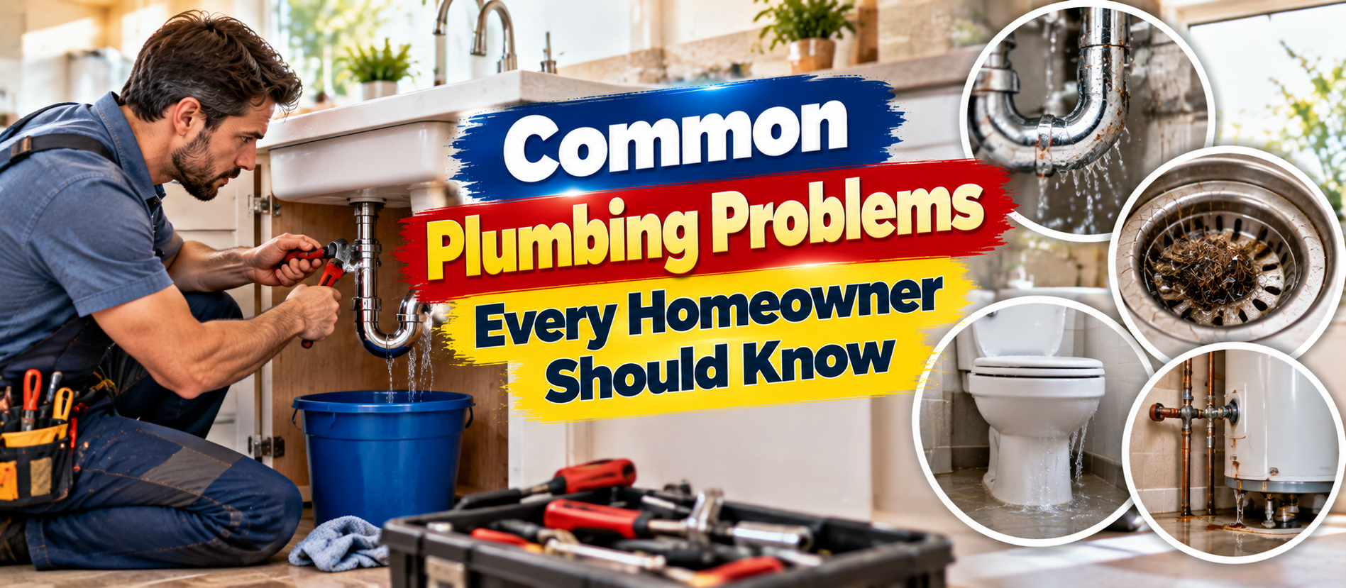 Common Plumbing Problems Every Homeowner Should Know