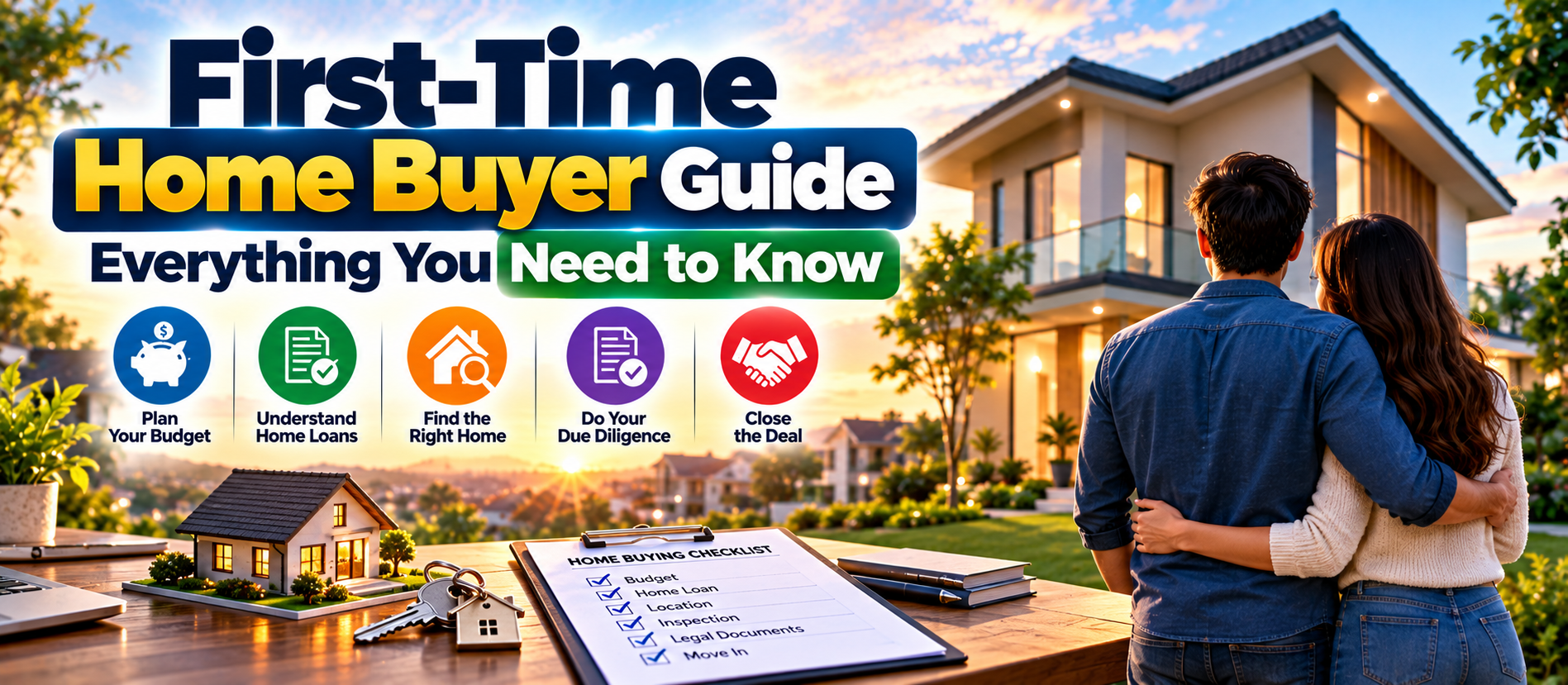 First-Time Home Buyer Guide: Everything You Need to Know