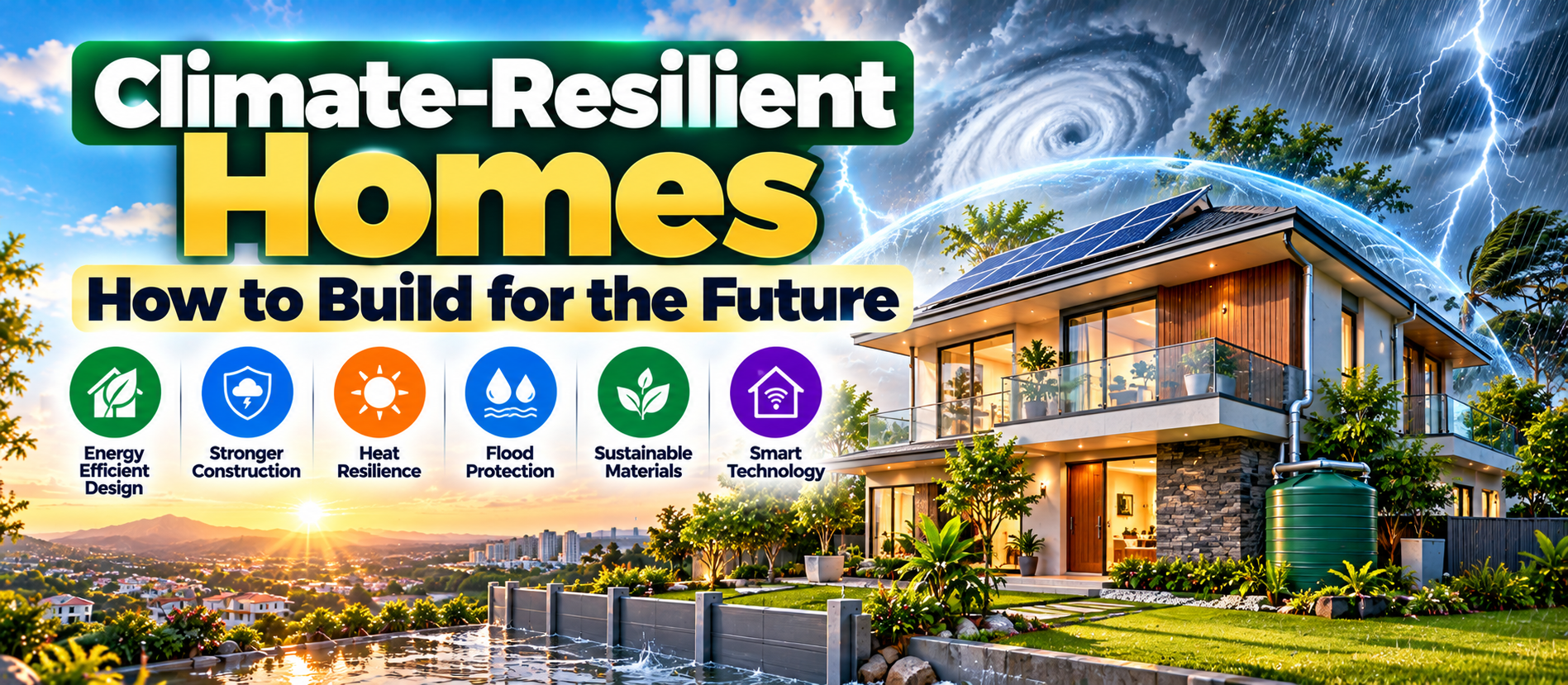 Climate-Resilient Homes: How to Build for the Future