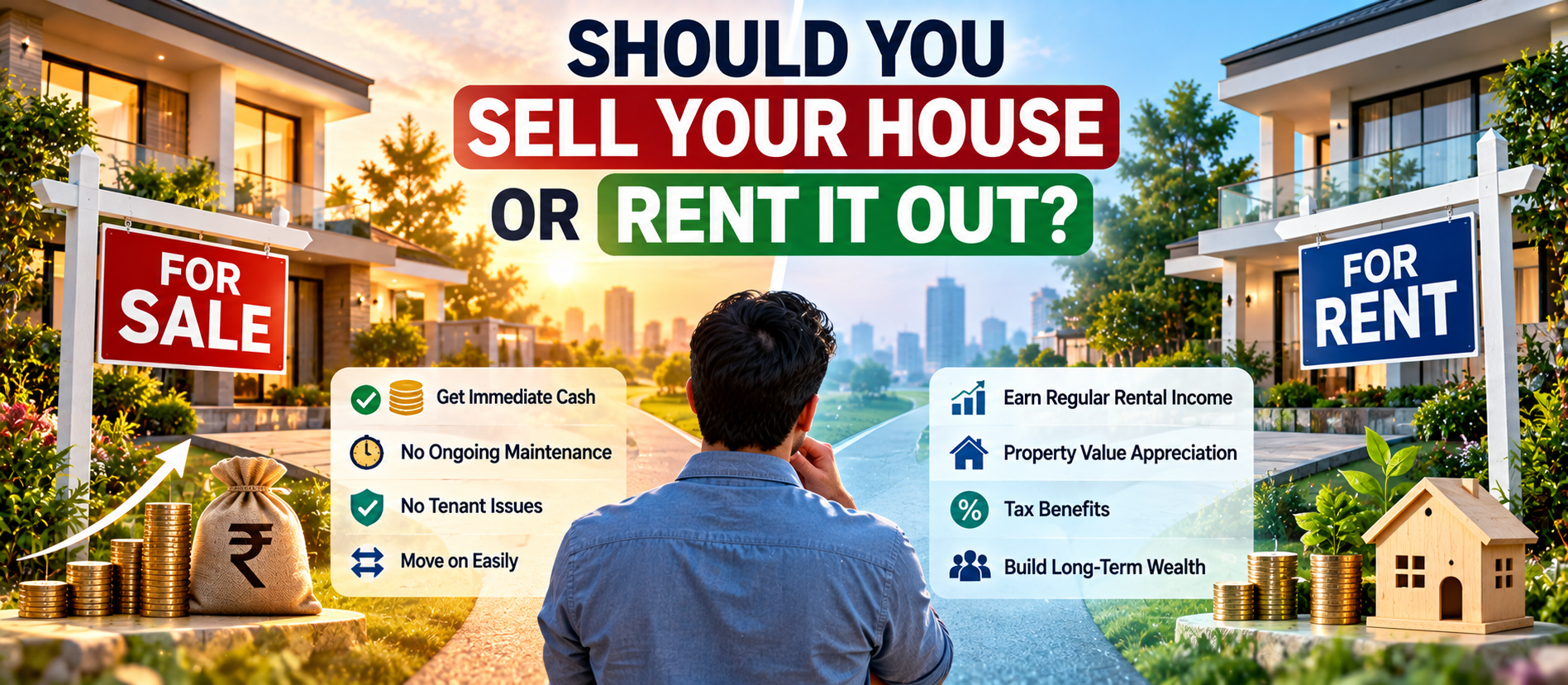 Should You Sell Your House or Rent It Out?