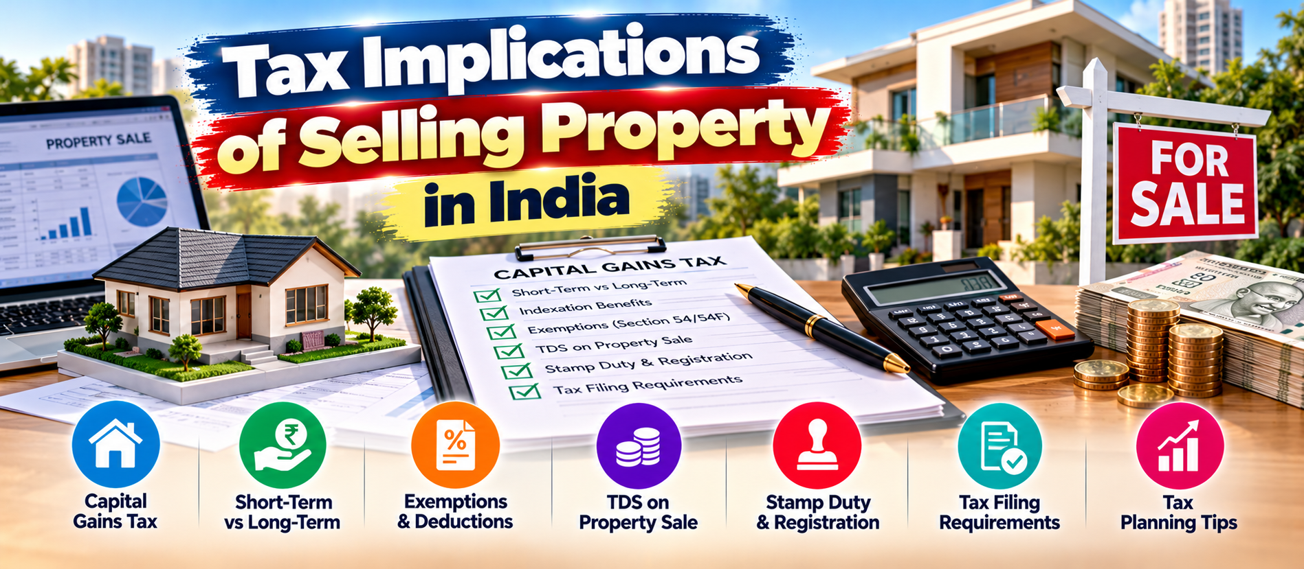 Tax Implications of Selling Property in India