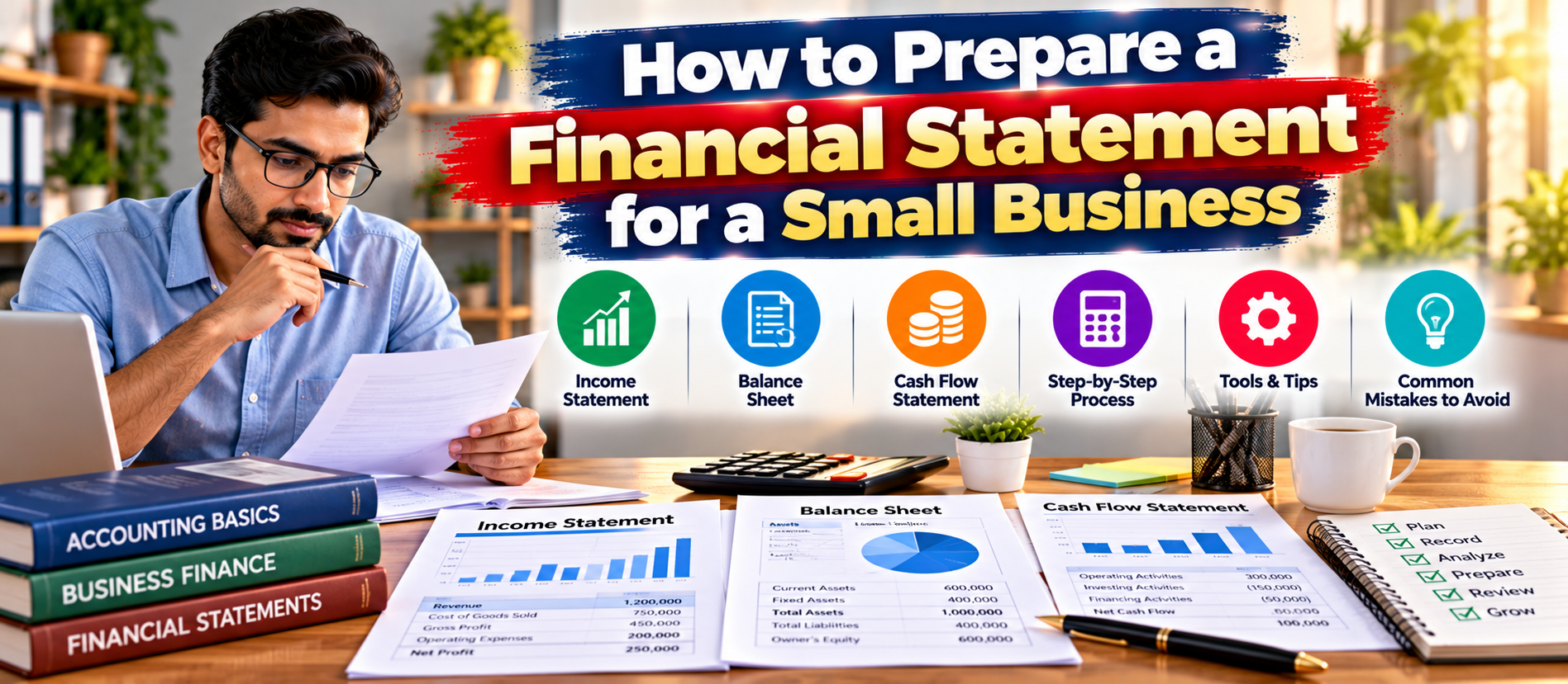 How to Prepare a Financial Statement for a Small Business