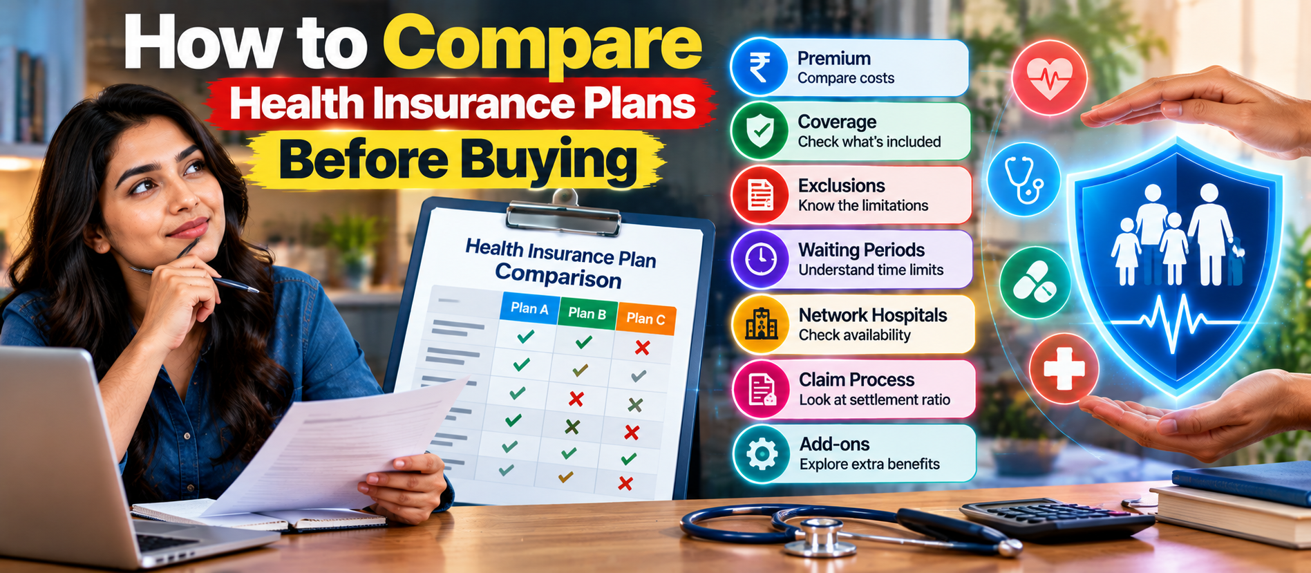 How to Compare Health Insurance Plans Before Buying
