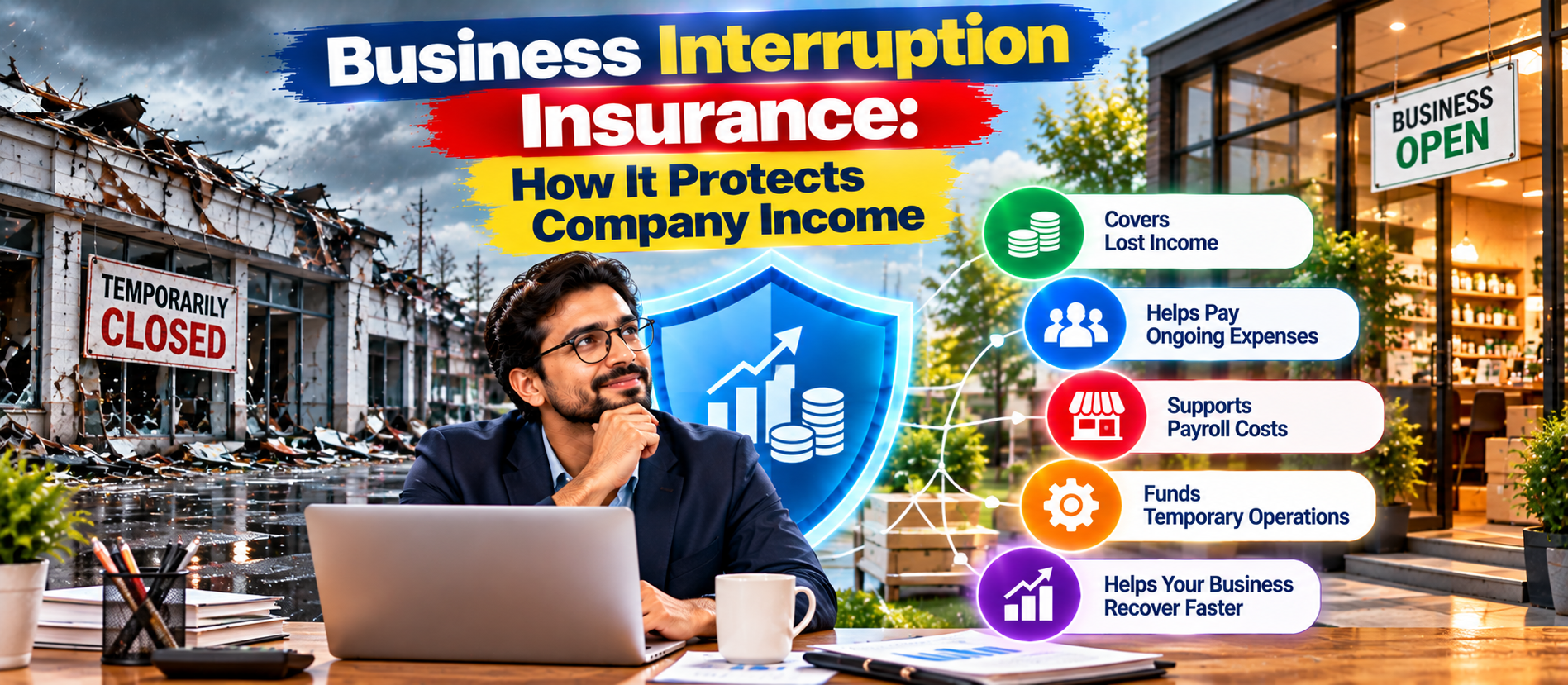Business Interruption Insurance: How It Protects Company Income