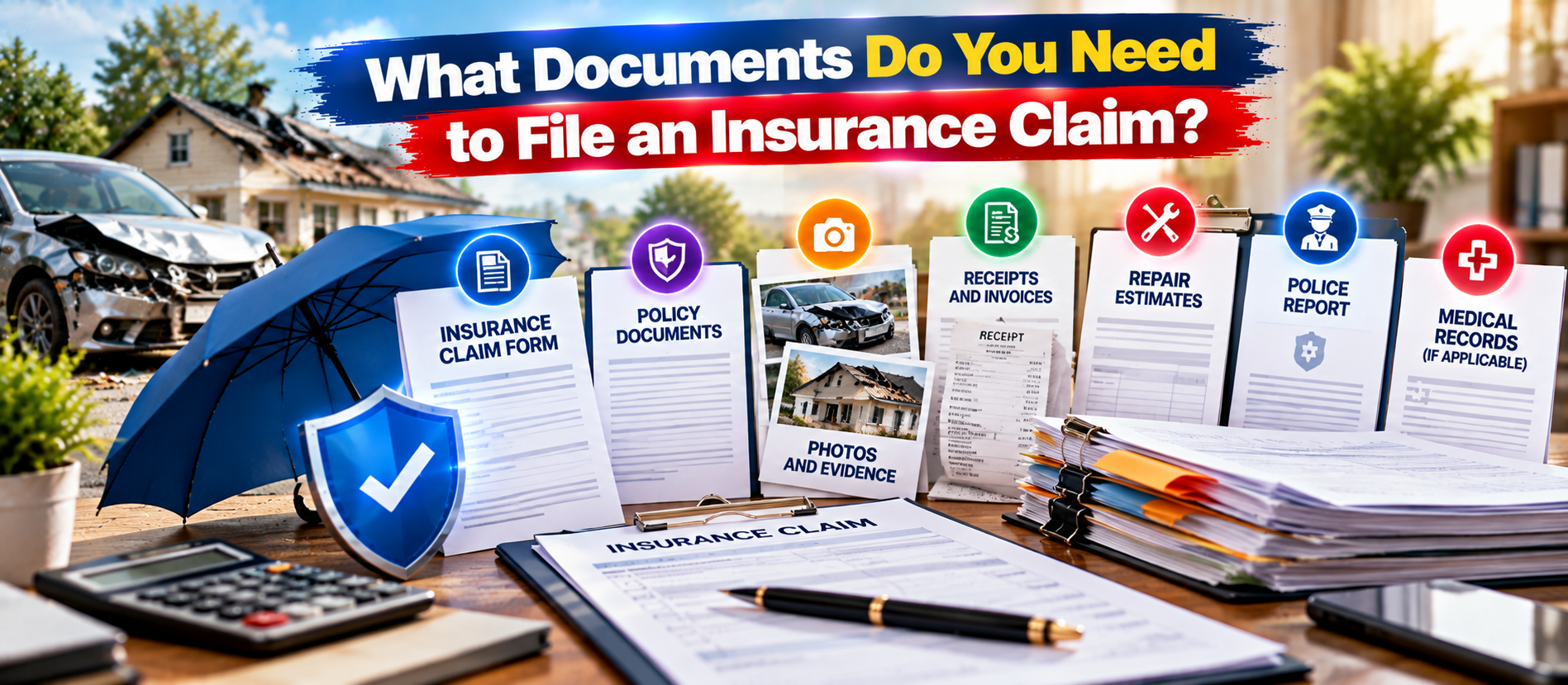 What Documents Do You Need to File an Insurance Claim?