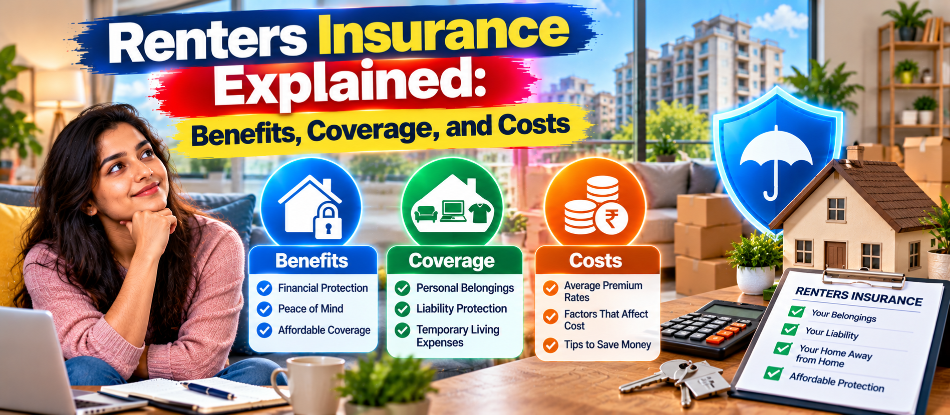 Renters Insurance Explained: Benefits, Coverage, and Costs