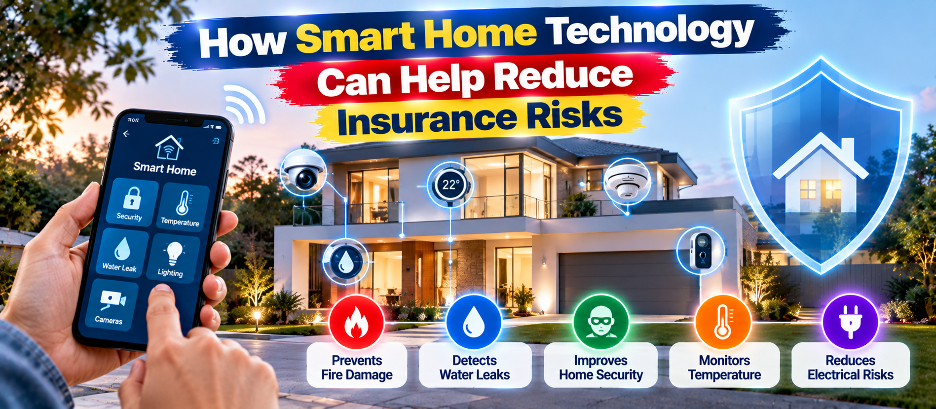 How Smart Home Technology Can Help Reduce Insurance Risks
