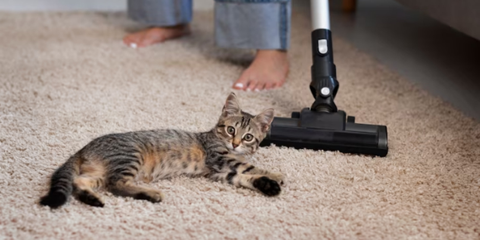 Pet Urine Stain Clean from Carpet Enid, OK