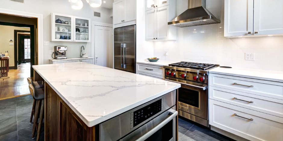 Quartz Countertops Restored